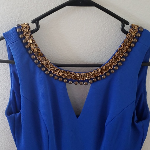 Cobalt blue dress - Picture 2 of 3